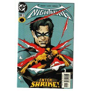 DC Nightwing #55 May 01 Enter: Shrike Collectible Comic Book | Rare DC Comics